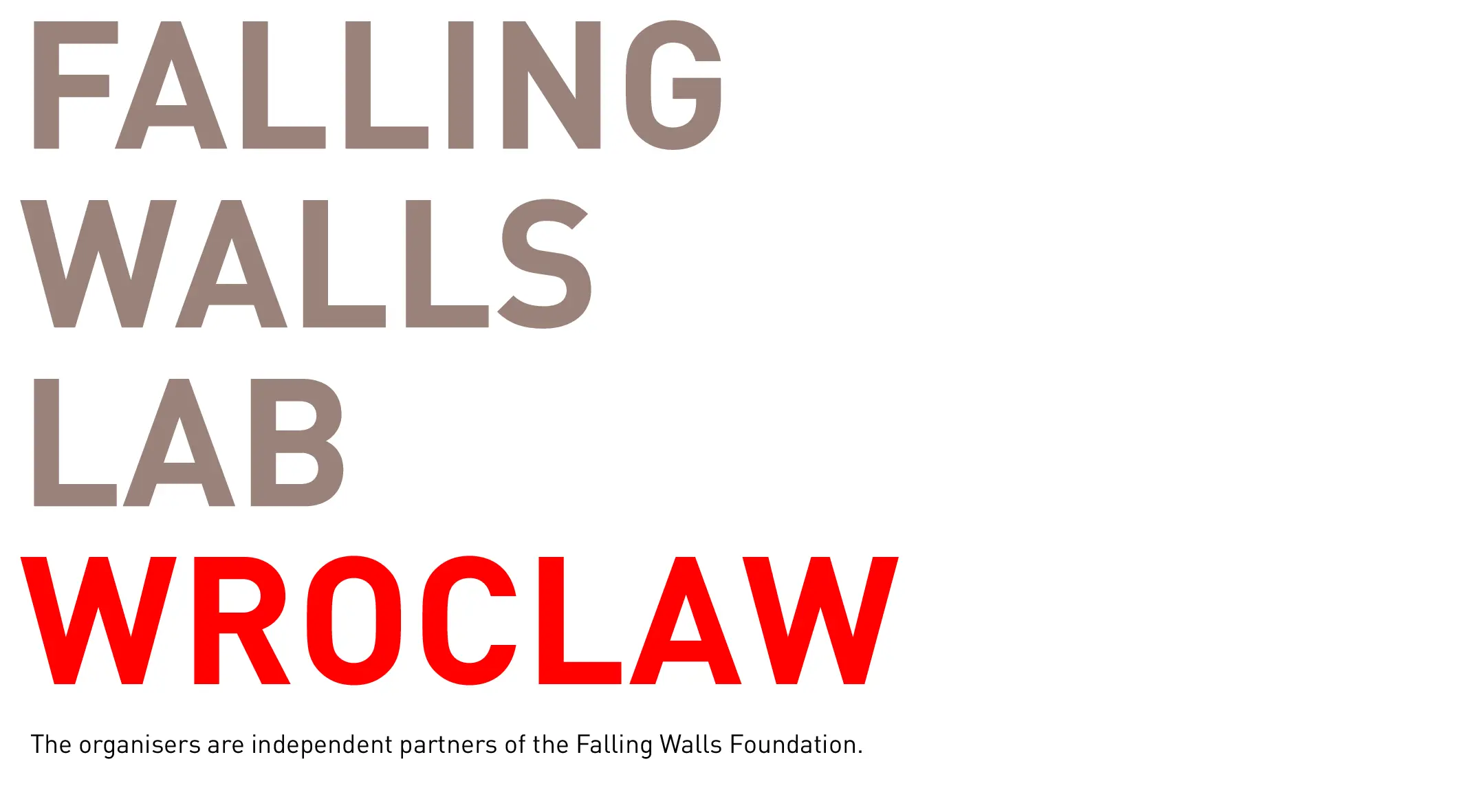 Falling Walls Lab Wrocław